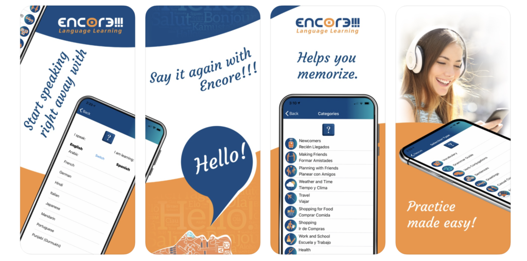 Encore app best alternative to Duolingo