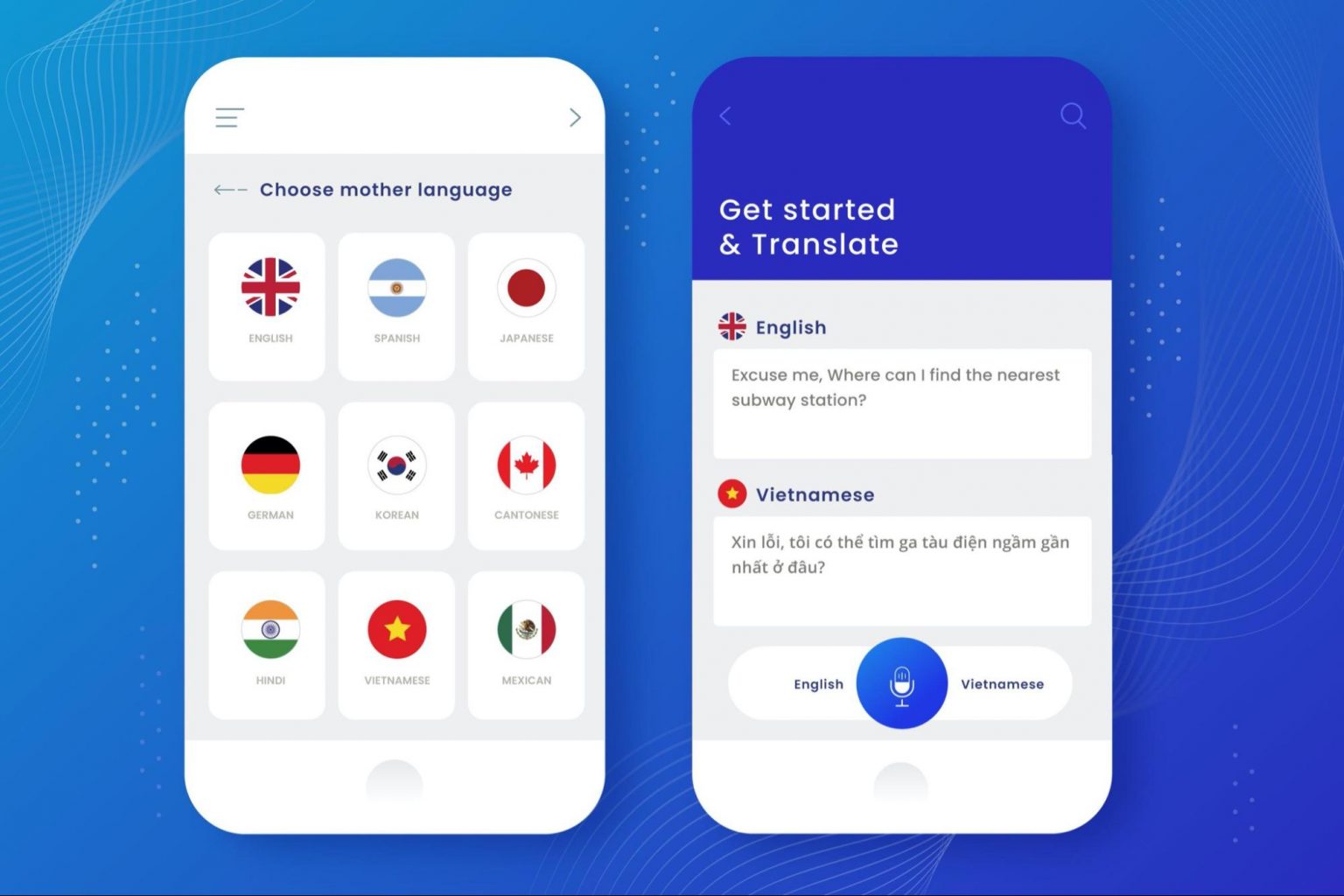 Use translation apps to learn new vocabulary