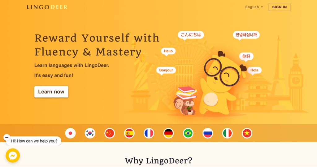 LingoDeer Korean learning app